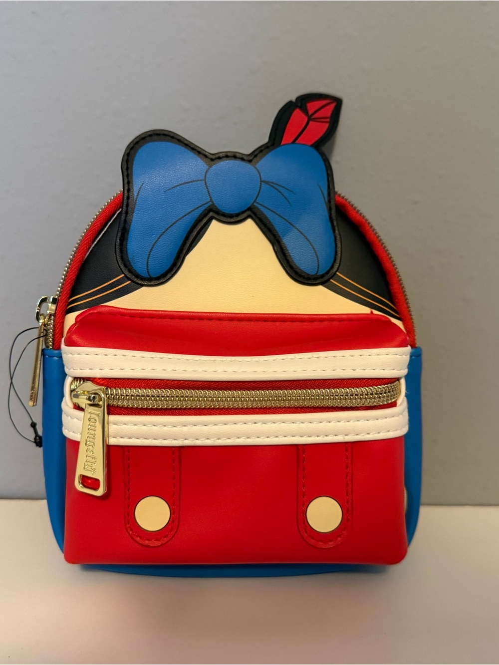 Loungefly Disney Pinocchio Figural Cosplay Mini Belt Bag